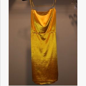 Gold Semi Dress
